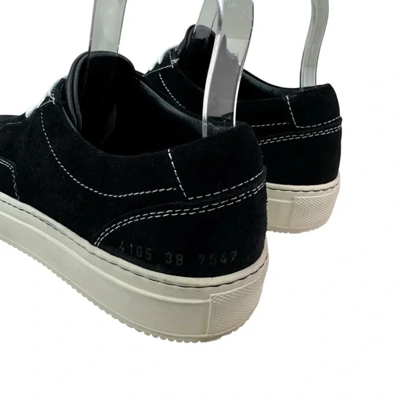 Woman by Common Projects Skate Low Suede Black EU 38